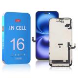 DISPLAY LCD + PANTALLA TACTIL DISPLAY COMPLETO PARA APPLE IPHONE 16 6.1 INCELL ZY FHD 1080P