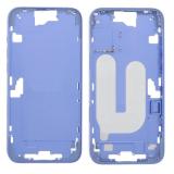 MARCO CENTRAL A PARA APPLE IPHONE 16 PLUS 6.7 AZUL MATERIAL ORIGINAL