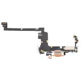 CABLE FLEX DE CARGA PARA APPLE IPHONE 17 PRO 6.3 NARANJA ORIGINAL