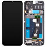 PANTALLA TACTIL + DISPLAY LCD COMPLETO CON MARCO PARA SAMSUNG GALAXY A14 A145P A145R NEGRO EU (EUROPE VERSION) (FLEX NEGRO)