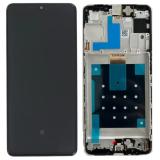 PANTALLA TACTIL + DISPLAY AMOLED DISPLAY COMPLETO + MARCO PARA SAMSUNG GALAXY M55 5G M556B AZUL OSCURO ORIGINAL (SERVICE PACK) (ENSAMBLADO)