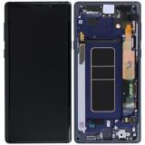PANTALLA TACTIL + DISPLAY AMOLED REACONDICIONADO + MARCO PARA SAMSUNG GALAXY NOTE9 N960F AZUL (Pantalla reacondicionada marco no original)