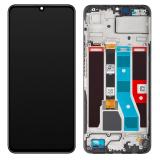 PANTALLA TACTIL + DISPLAY LCD DISPLAY COMPLETO CON MARCO PARA REALME NOTE 50 (RMX3834) NEGRO ORIGINAL