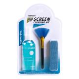 QH-010 SET 3 PIEZAS KIT LIMPIADOR DE PANTALLA 100ML PRODUCTOS ANTIESTÁTICOS FUERTE DESCONTAMINACIÓN PARA CELULARES / TELEVISORES / TECLADO/ PORTÁTILES