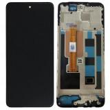 PANTALLA TACTIL + DISPLAY LCD DISPLAY COMPLETO + MARCO PARA REALME 12 5G (RMX3999) NEGRO ORIGINAL