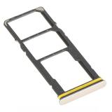 BANDEJA DE TARJETA SIM DUAL PARA REALME NOTE 70T (RMX5313) ORO