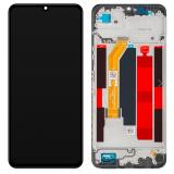 PANTALLA TACTIL + DISPLAY LCD DISPLAY COMPLETO CON MARCO PARA REALME NOTE 70T (RMX5313) NEGRO ORIGINAL