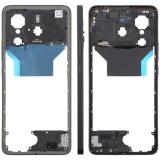 MARCO CENTRAL B PARA XIAOMI REDMI NOTE 14 4G (24117RN76E) (EUROPE VERSION) NEGRO ORIGINAL