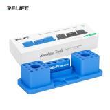 RELIFE RL-001K CAJA DE ALMACENAMIENTO COMBINADA MULTIFUNCIONAL DE SILICONA COMBINACIÓN DESMONTABLE FUERTE ADSORCIÓN MAGNÉTICA RESISTENCIA A ALTAS TEMPERATURAS 500℃ AZUL