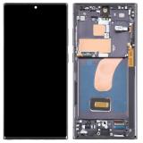PANTALLA TACTIL + DISPLAY AMOLED DISPLAY COMPLETO + MARCO PARA SAMSUNG GALAXY S23 ULTRA 5G S918B NEGRO FANTASMA OEM