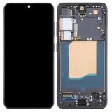 PANTALLA TACTIL + DISPLAY OLED DISPLAY COMPLETO + MARCO PARA SAMSUNG GALAXY S25 5G S931B NEGRO OEM