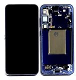 PANTALLA TACTIL + DISPLAY AMOLED DISPLAY COMPLETO + MARCO PARA SAMSUNG GALAXY S25 PLUS / S25+ 5G S936B AZUL MARINO ORIGINAL (SERVICE PACK) (ENSAMBLADO)