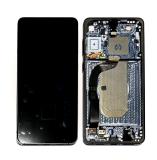 PANTALLA TACTIL + DISPLAY AMOLED DISPLAY COMPLETO + MARCO PARA SAMSUNG GALAXY S25 EDGE S937B TITANIO NEGRO AZABACHE ORIGINAL (SERVICE PACK)