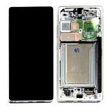 PANTALLA TACTIL + DISPLAY AMOLED DISPLAY COMPLETO + MARCO PARA SAMSUNG GALAXY S25 ULTRA S938B TITANIO PLATEADO AZUL ORIGINAL (SERVICE PACK) (ENSAMBLADO)