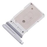 BANDEJA DE TARJETA SIM DUAL PARA SAMSUNG GALAXY S25 ULTRA S938B PLATEADO
