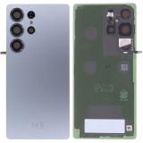 TAPA TRASERA PARA SAMSUNG GALAXY S25 ULTRA S938B TITANIO PLATA AZUL
