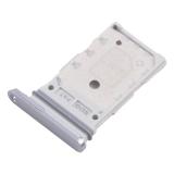 BANDEJA DE TARJETA SIM DUAL PARA SAMSUNG GALAXY S26 PLUS S26+ S947B PLATEADO