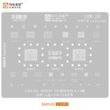 AMAOE PLANTILLA METALICA DE CHIP IC PARA SAM-20 SAMSUNG GALAXY A15 5G A156U A156E
