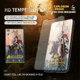 QI-VERSE PELÍCULA DE VIDRIO TEMPLADO ALTO ALUMINIO PARA APPLE IPHONE 16 PRO / IPHONE 17
