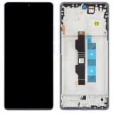 PANTALLA TACTIL + DISPLAY AMOLED DISPLAY COMPLETO + MARCO PARA XIAOMI POCO M6 PRO 4G (MZB0G1GEU) VIOLETA ORIGINAL (SERVICE PACK)