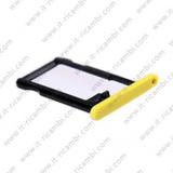 BANDEJA DE TARJETA SIM PARA IPHONE 5C AMARILLO