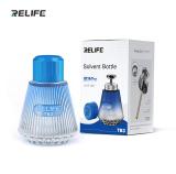 RELIFE TB3 LANJING PRO SOLVENT GLASS BOTTLE BOTELLA DE VIDRIO SOLVENTE PARA LÍQUIDO DE LIMPIEZA DE PCB / ALCOHOL 150ML