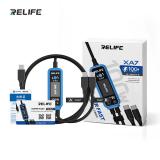 RELIFE XA7 DIGITAL DISPLAY DUAL-PORT SUPER FAST CHARGING CABLE PARA USAR CON DISPOSITIVOS APPLE / ANDROID / TYPE-C