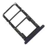 BANDEJA DE TARJETA SIM DUAL PARA ZTE BLADE A34 / BLADE A54 GRIS / NEGRO